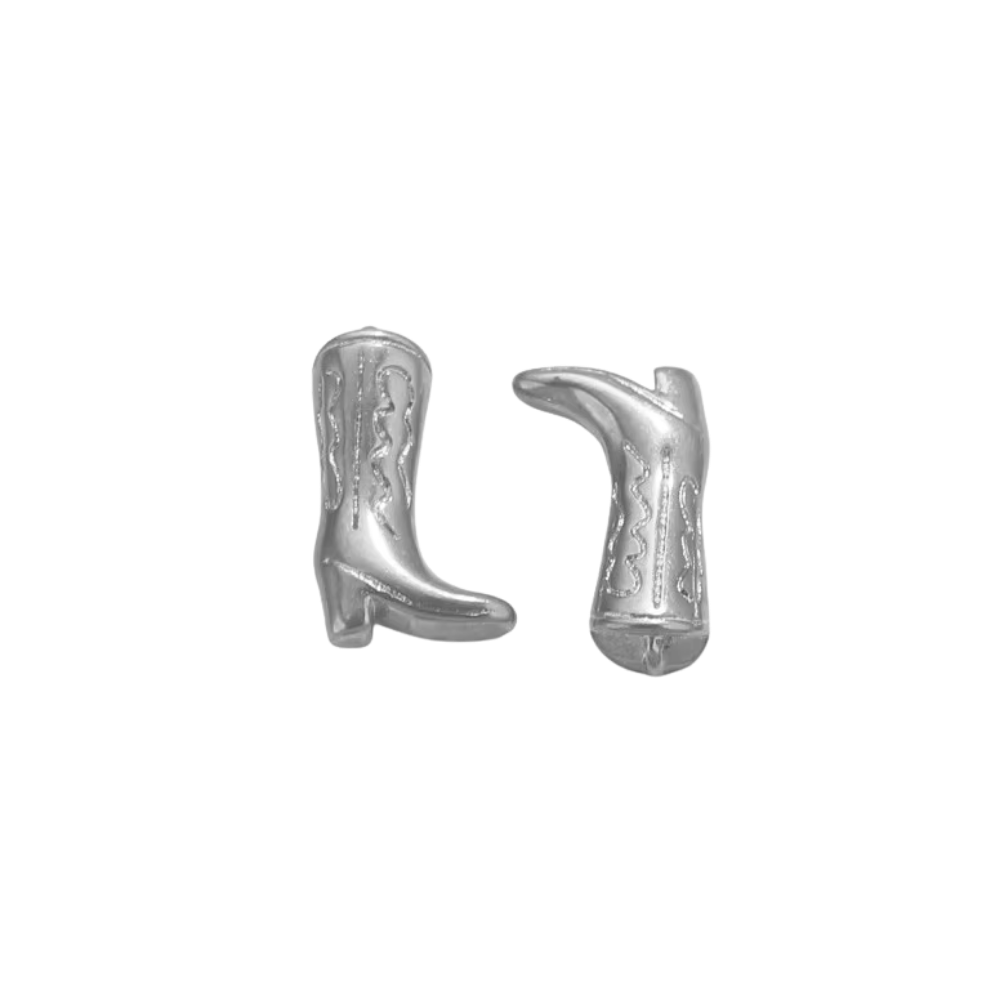 Cowboy Silver Boots