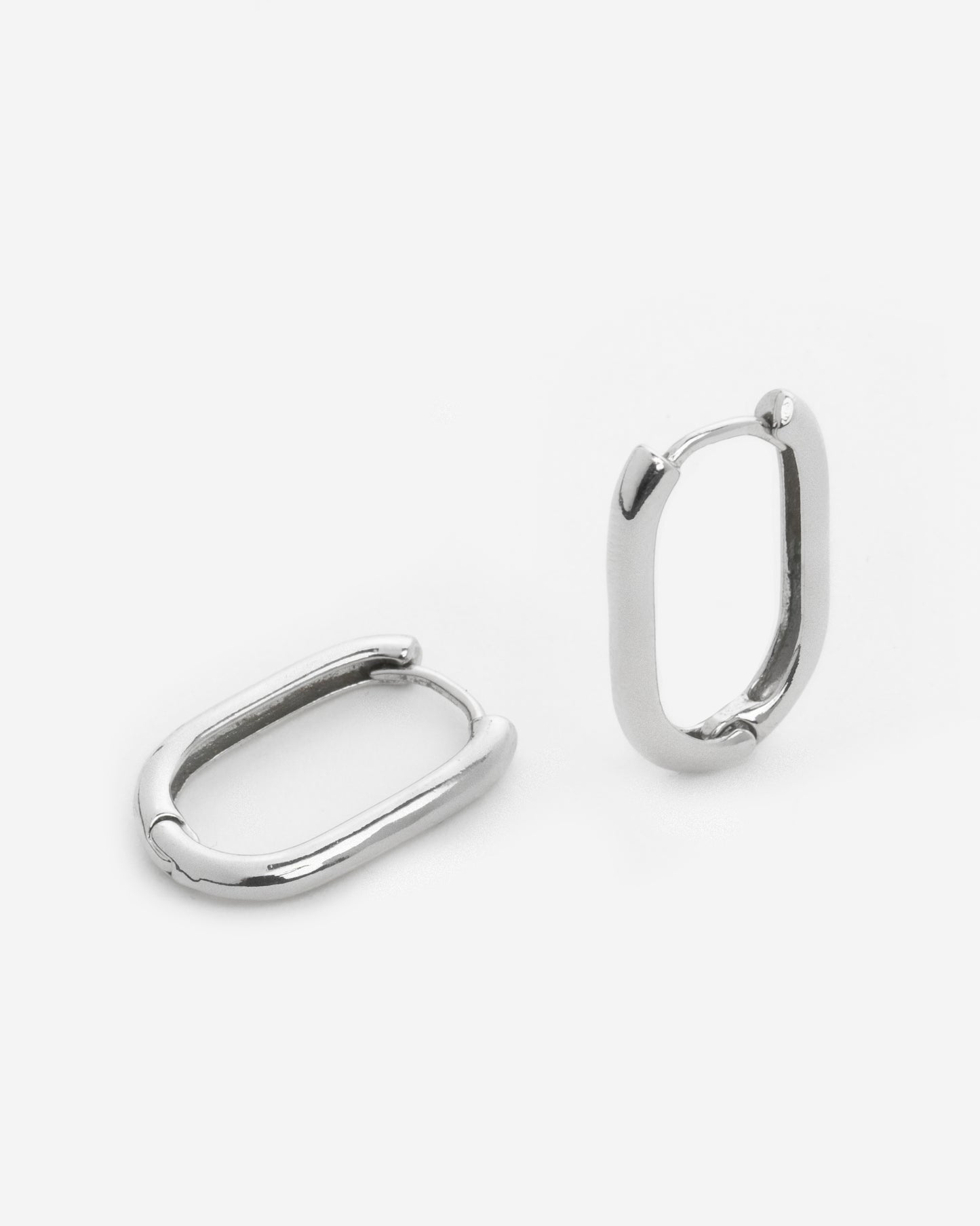SILVER HOOPIES