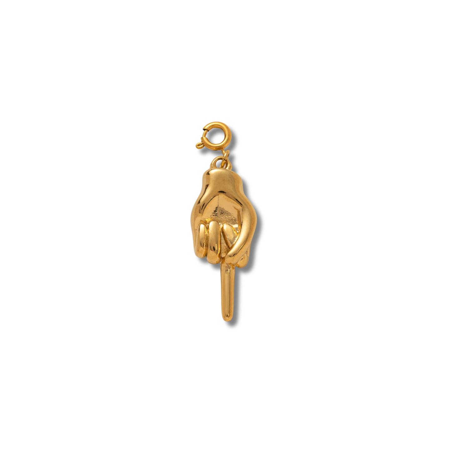 Middle Finger Charm