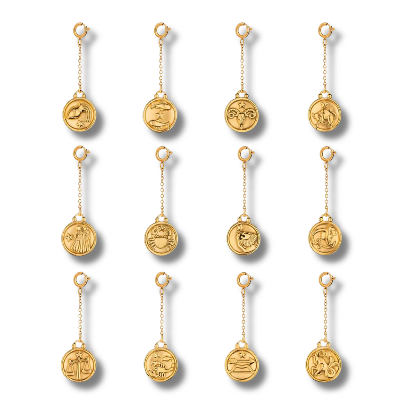 Zodiac Sign Charm