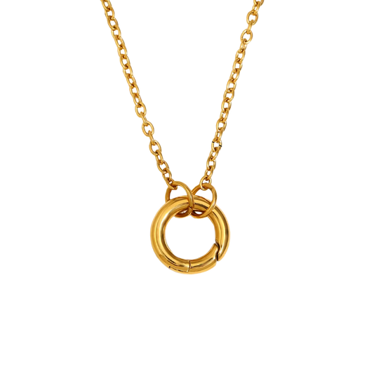 Classic O Ring Charm Neckalce