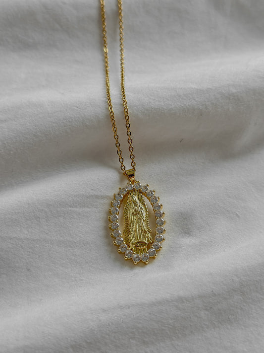 Virgin Mary Necklace