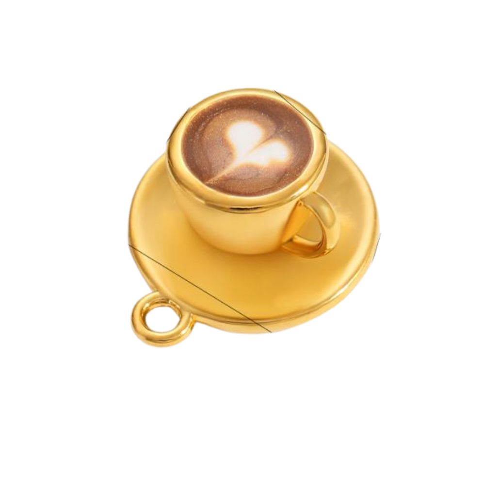 Cappuccino Coffee Charm