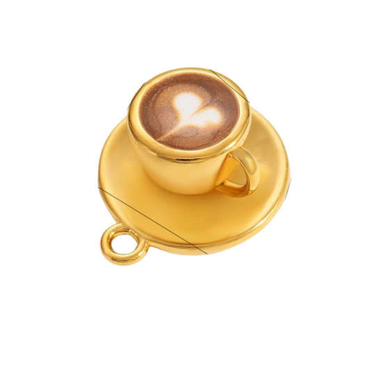 Cappuccino Coffee Charm